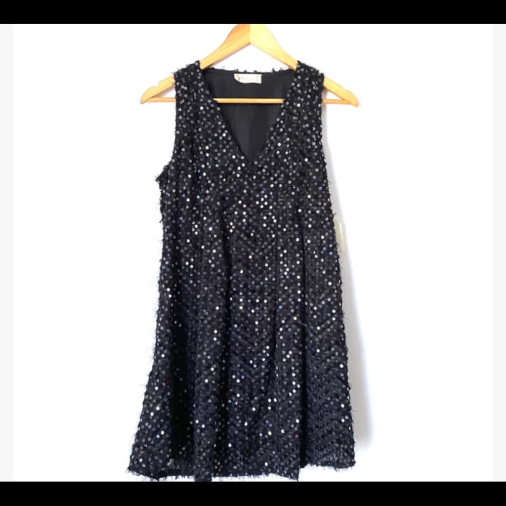 Altered State Black sequence dress NWT